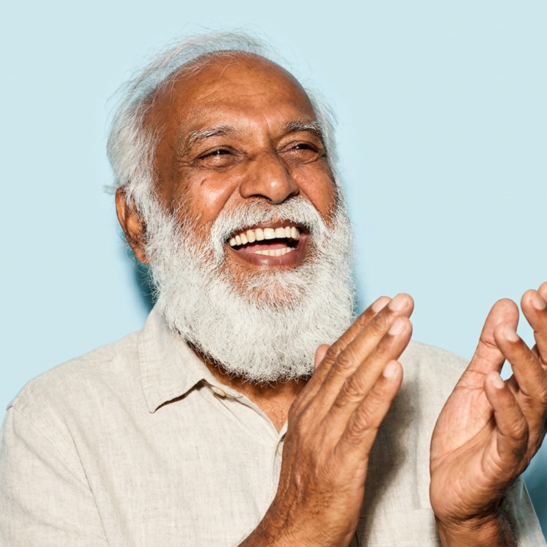 Smiling Farah Family Dental patient